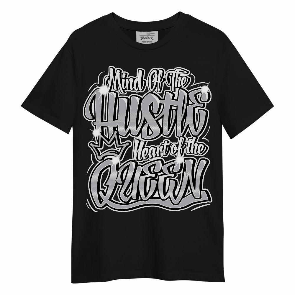 Shirt To Match Low OG Wolf Grey 1s - Hustles Heart Queens Unisex Shirt