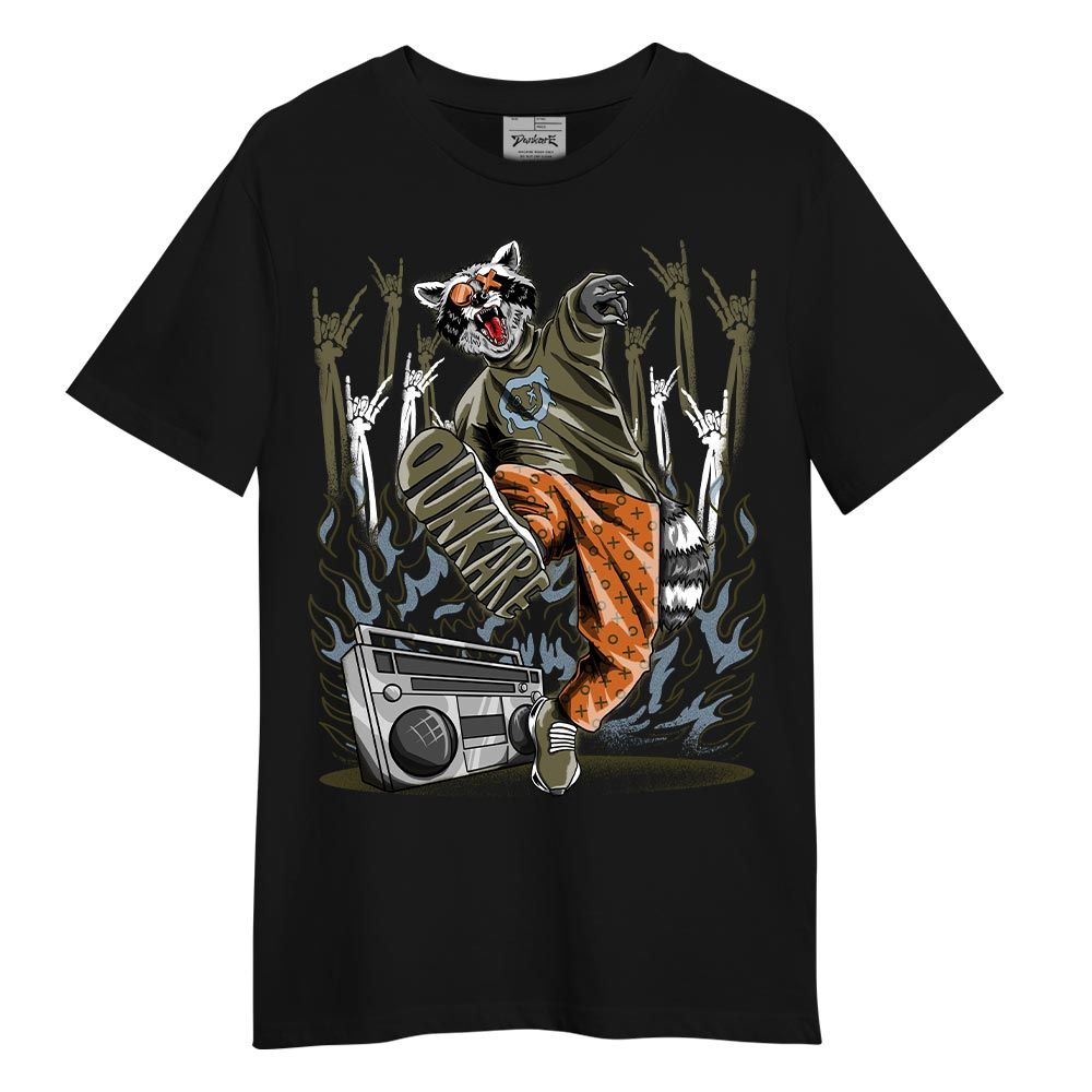Shirt To Match Olive 5s T-- Hip Hop Raccoon T-Shirt Unisex