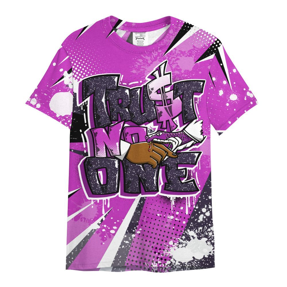 Shirt To Match Ja 2 Staregazer - Poly Trust No One Dripping All Over Print