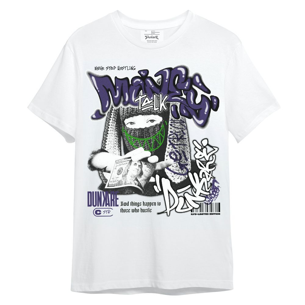 Shirt To Match Retro Court Purple 13s - Money Talk Rap Unisex Shirt