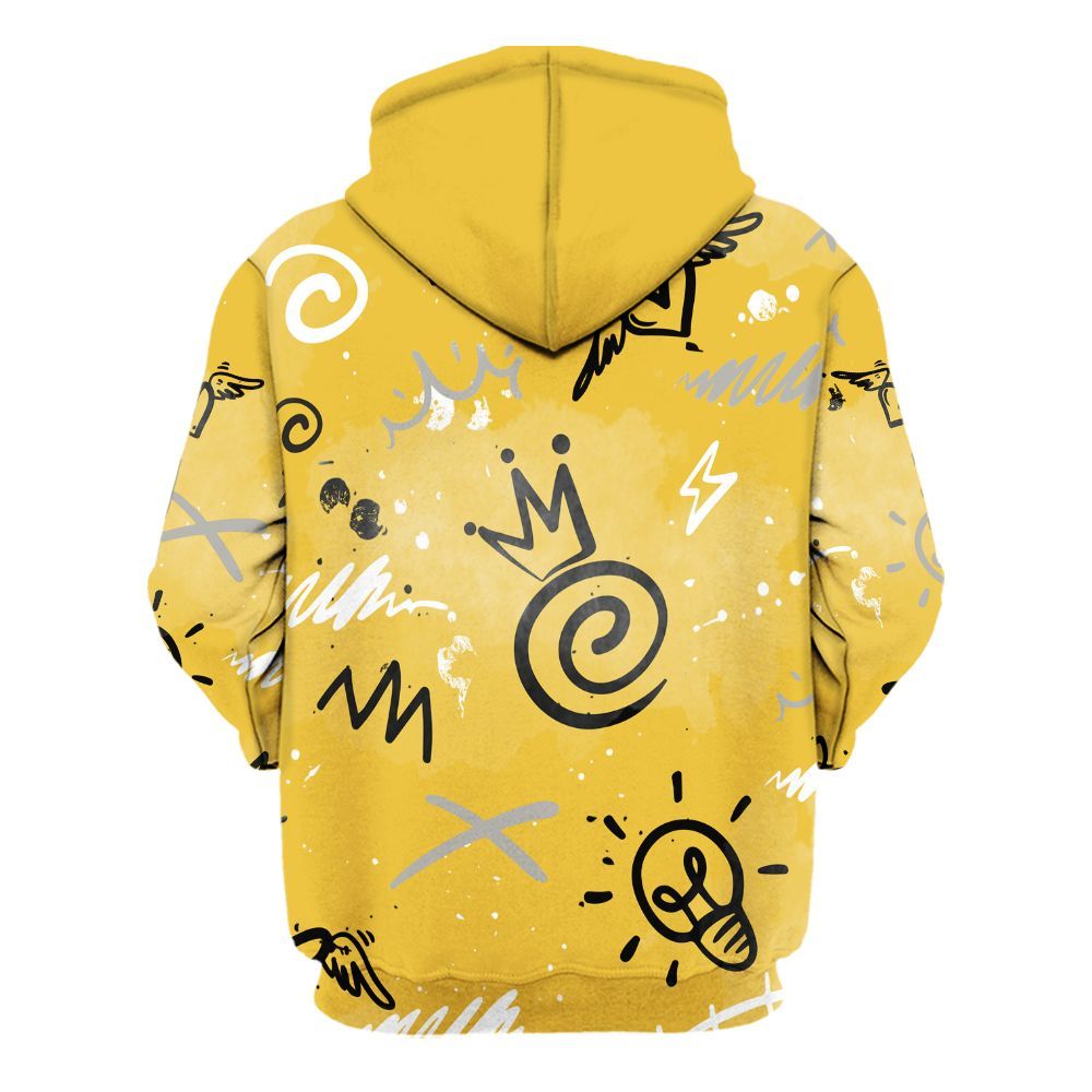 Hoodie To Match Low Yellow Python 11s - Drip Been Di2ferent All Over Print