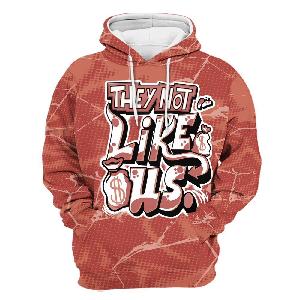 Hoodie To Match Dune Red 13s - Dislike Us Graphic All Over Print