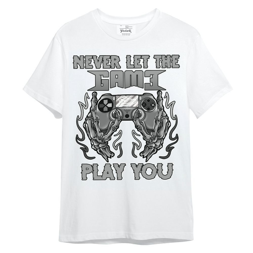 Shirt To Match Black Wolf Grey 12s - PlayGame Skull Unisex Shirt