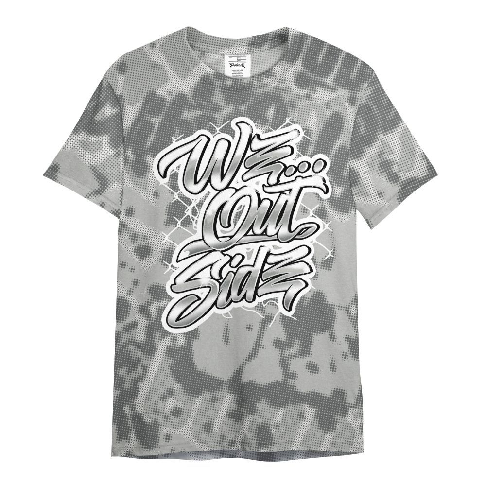 Shirt To Match Retro Wet Cement 4s - We OutSider Graphic Street All Over Print