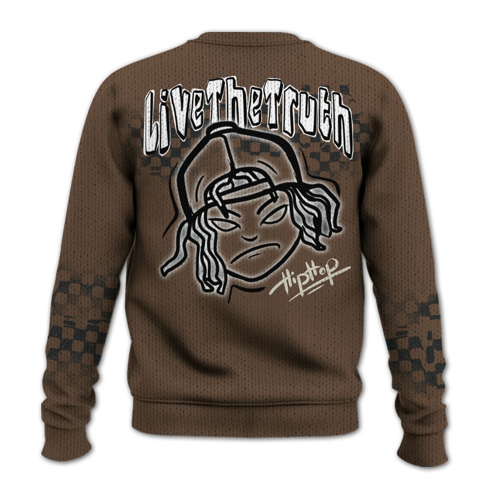 Knitted Sweater To Match Palomino 1s - Feel Life Street Style