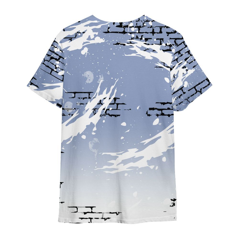 Shirt To Match Retro Blue Grey 13s - Values Of Loyalty Drip All Over Print