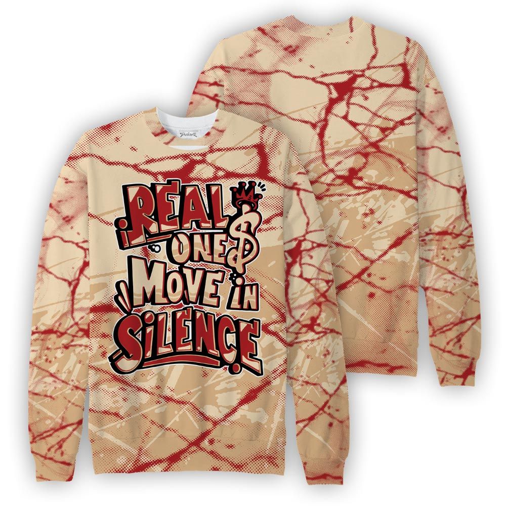 Sweatshirt To Match Dunk Low Strawberry Waffle Sweatshirt - Ones Move In Silence Graphic Profound Sweatshirt Unisex