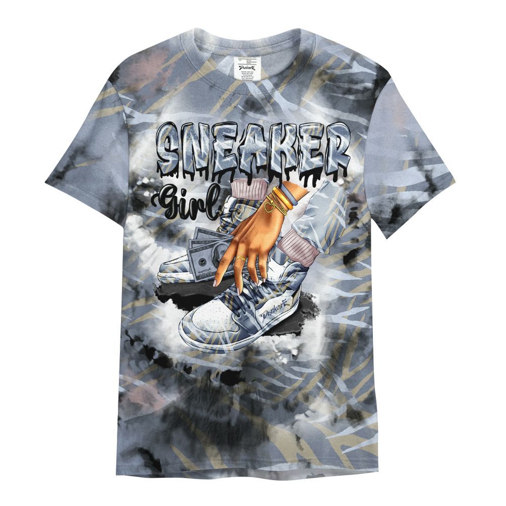 Shirt To Match Ja 2 Induction - SNEAKER Girl Money Drip Tie Dye All Over Print