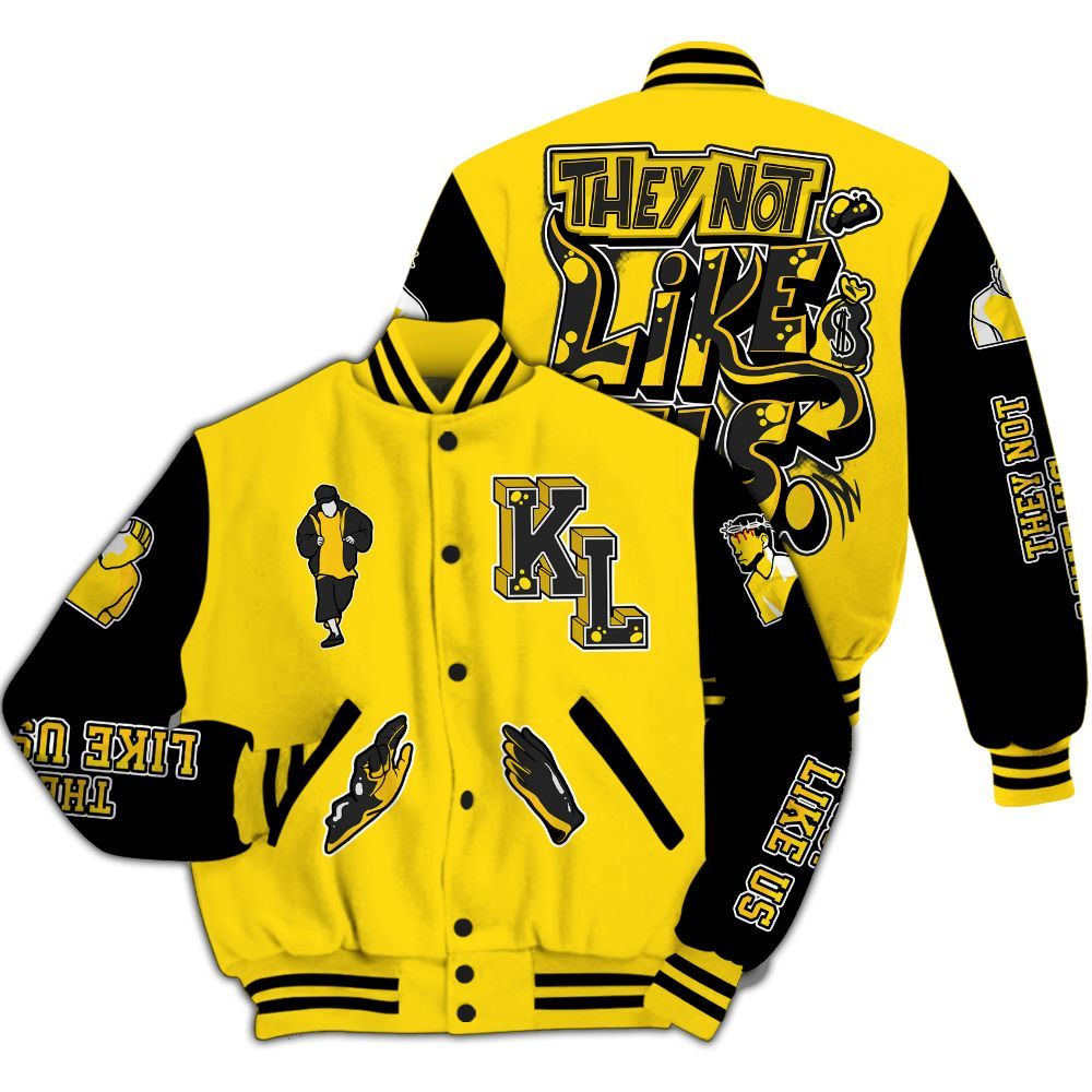 Varsity Jacket To Match Retro Thunder 4s - Dislike Us Graphic All Over Print