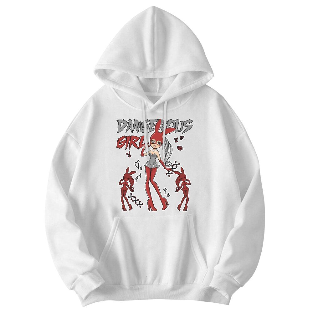 Sweatshirt To Match Bred Reimagined 4s - Dangerous.Girl Graphic