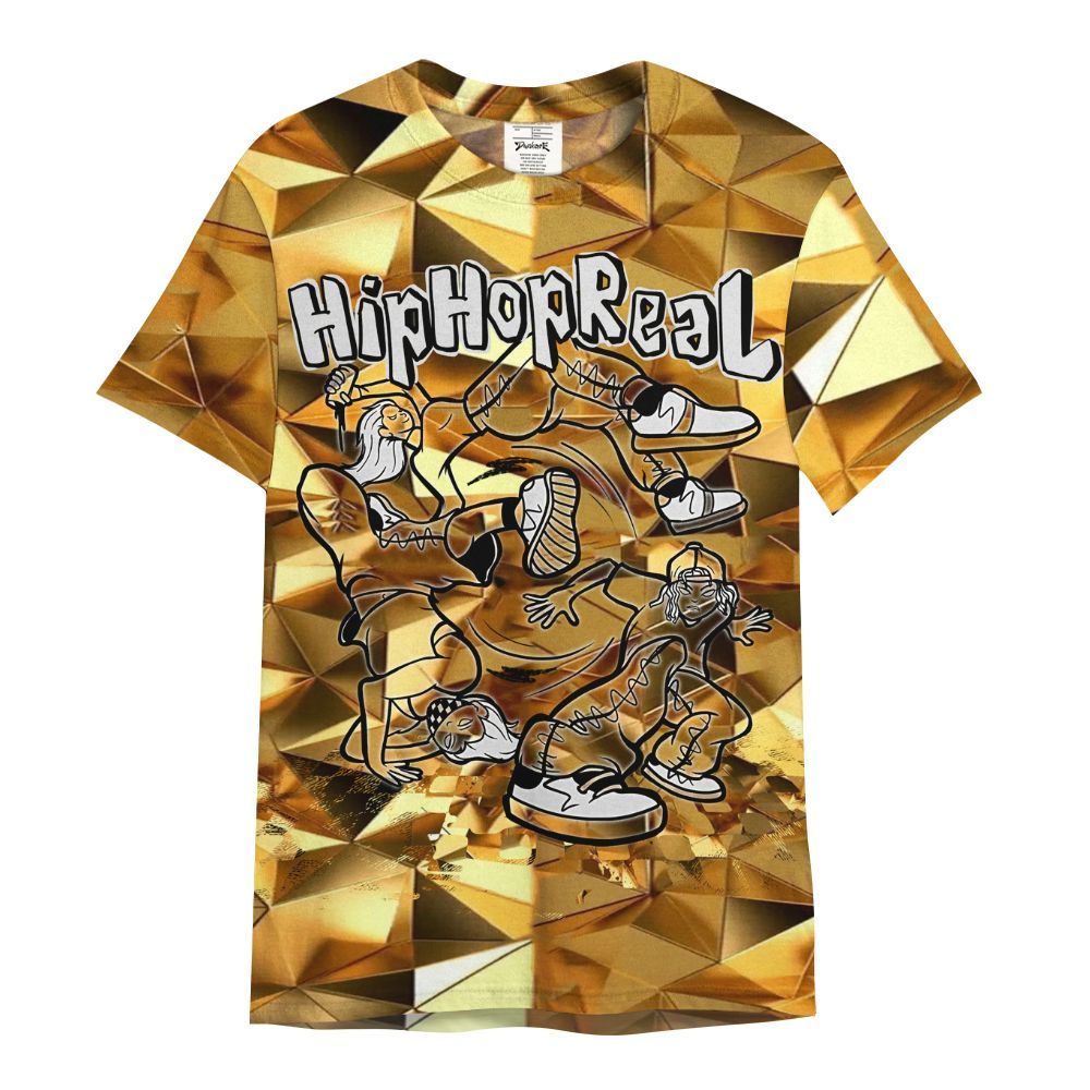 Shirt To Match NET Gold 4s - Feel Life Street Style All Over Print