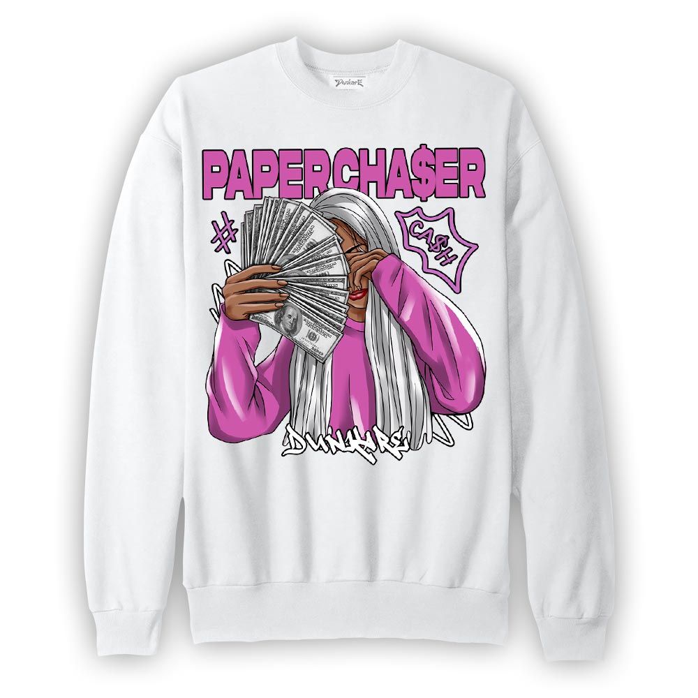 Sweatshirt To match Hyper Violet 4s Sweatshirt - PaperChase Unique Graphic