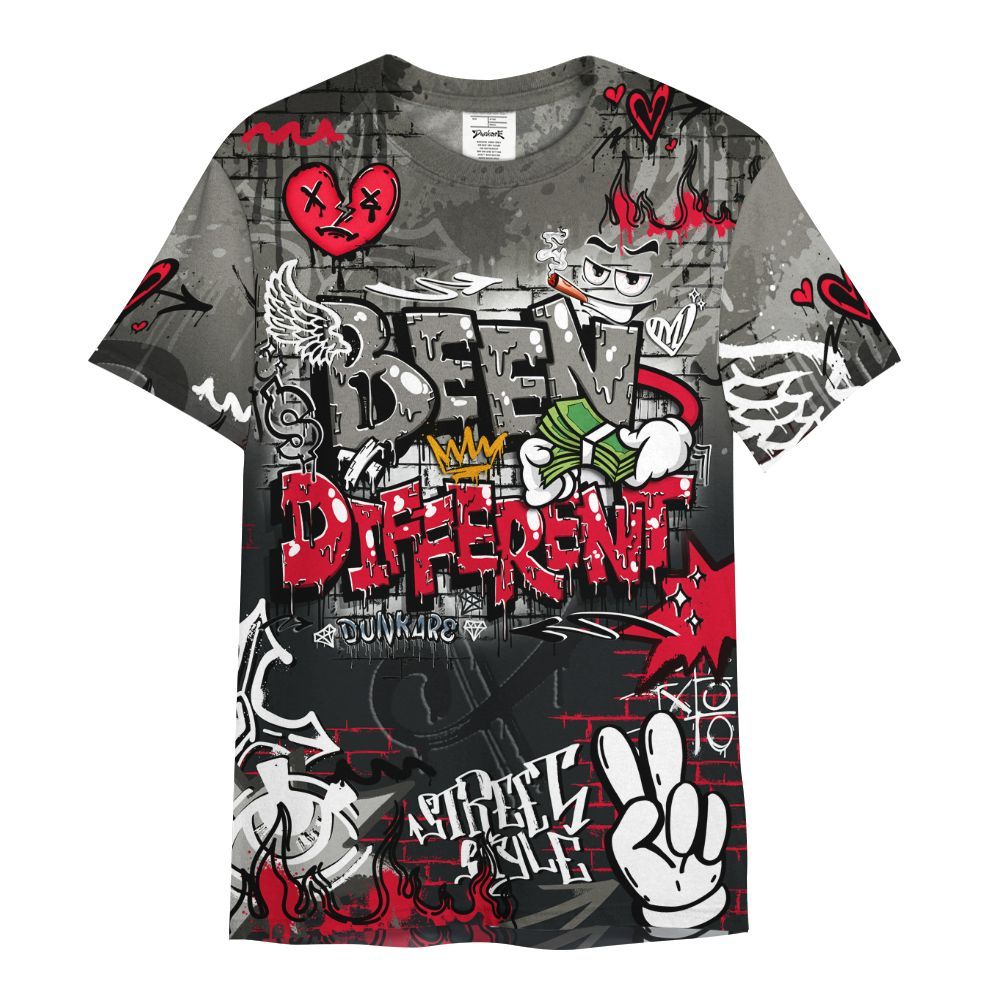 Shirt To Match Shadow 2025 10s - Been Dif2erent Drip Graffiti All Over Print
