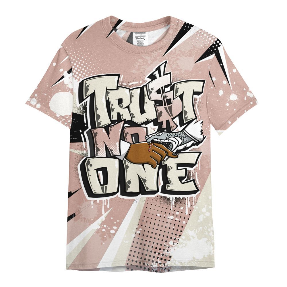 Shirt To Match Air Force Low 1 Arctic Orange - Poly Trust No One Dripping All Over Print