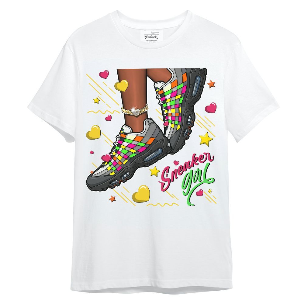 Shirt To Match Max 95 Woven Multi - SNEAKER Girl Heart Flying Graphic