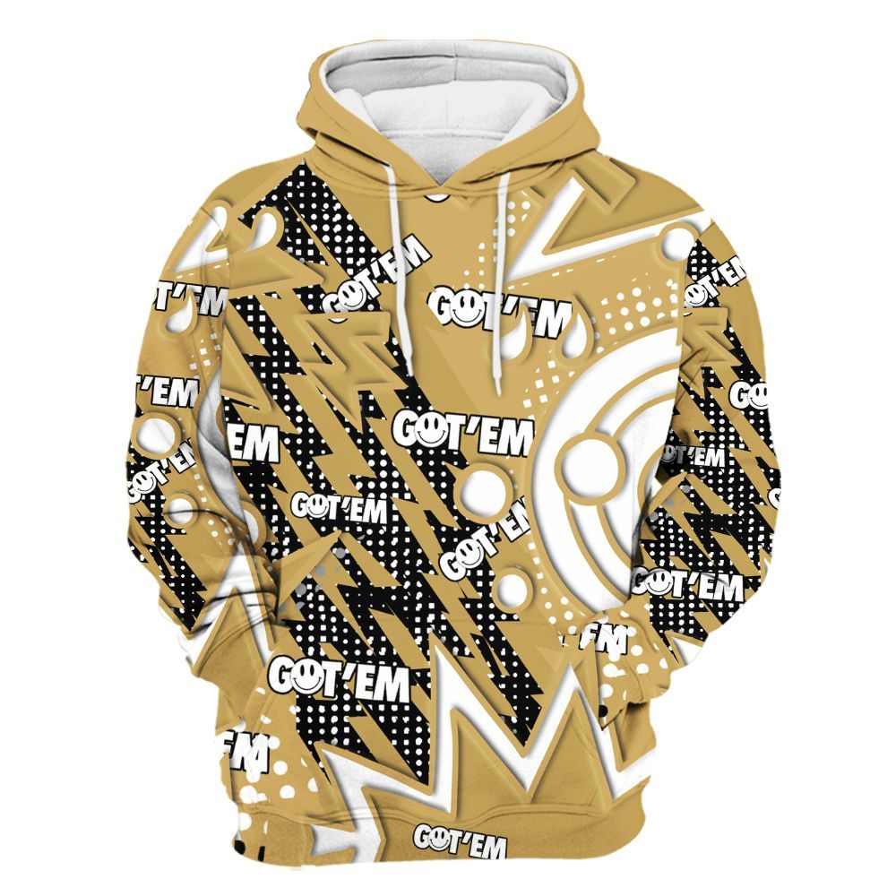 Hoodie To Match Craft Paris 6s - Retro Vintage 90s All Over Print