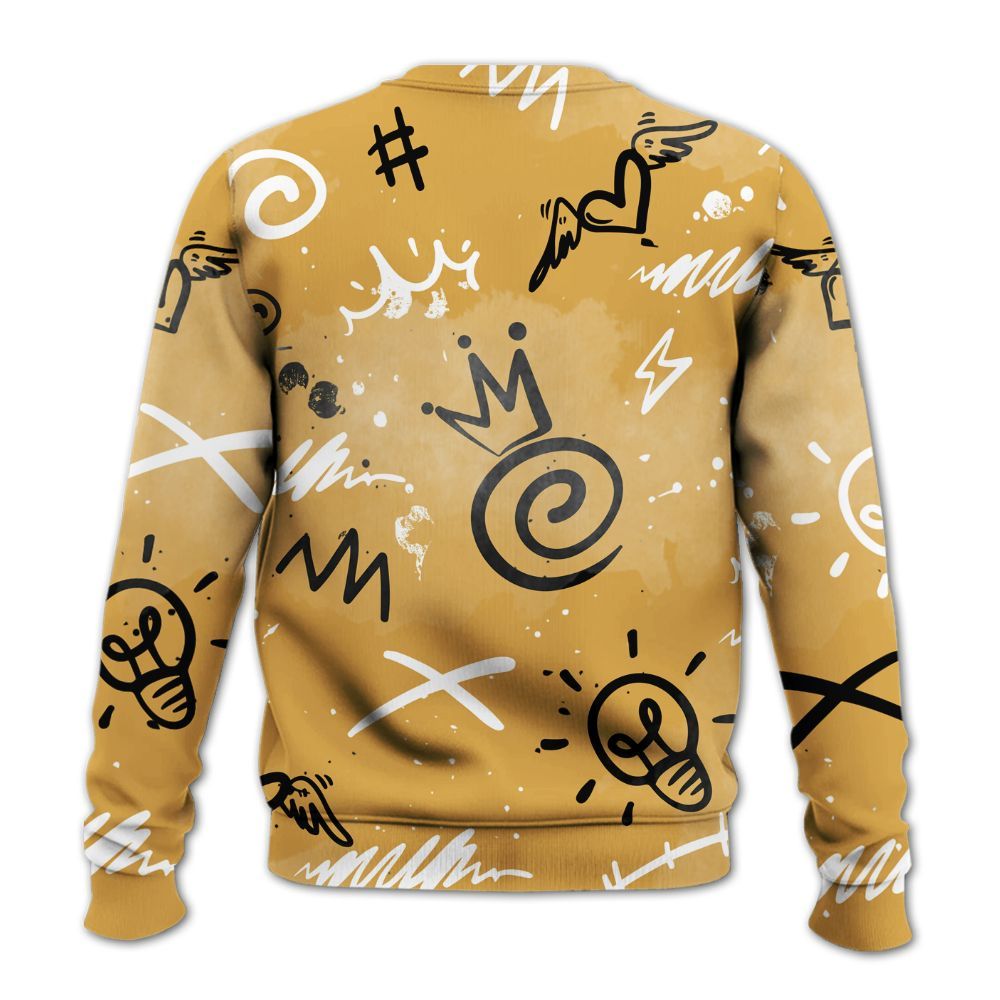 Sweatshirt To Match Low OG Rookie Of The Year 1s - Drip Been Di2ferent All Over Print