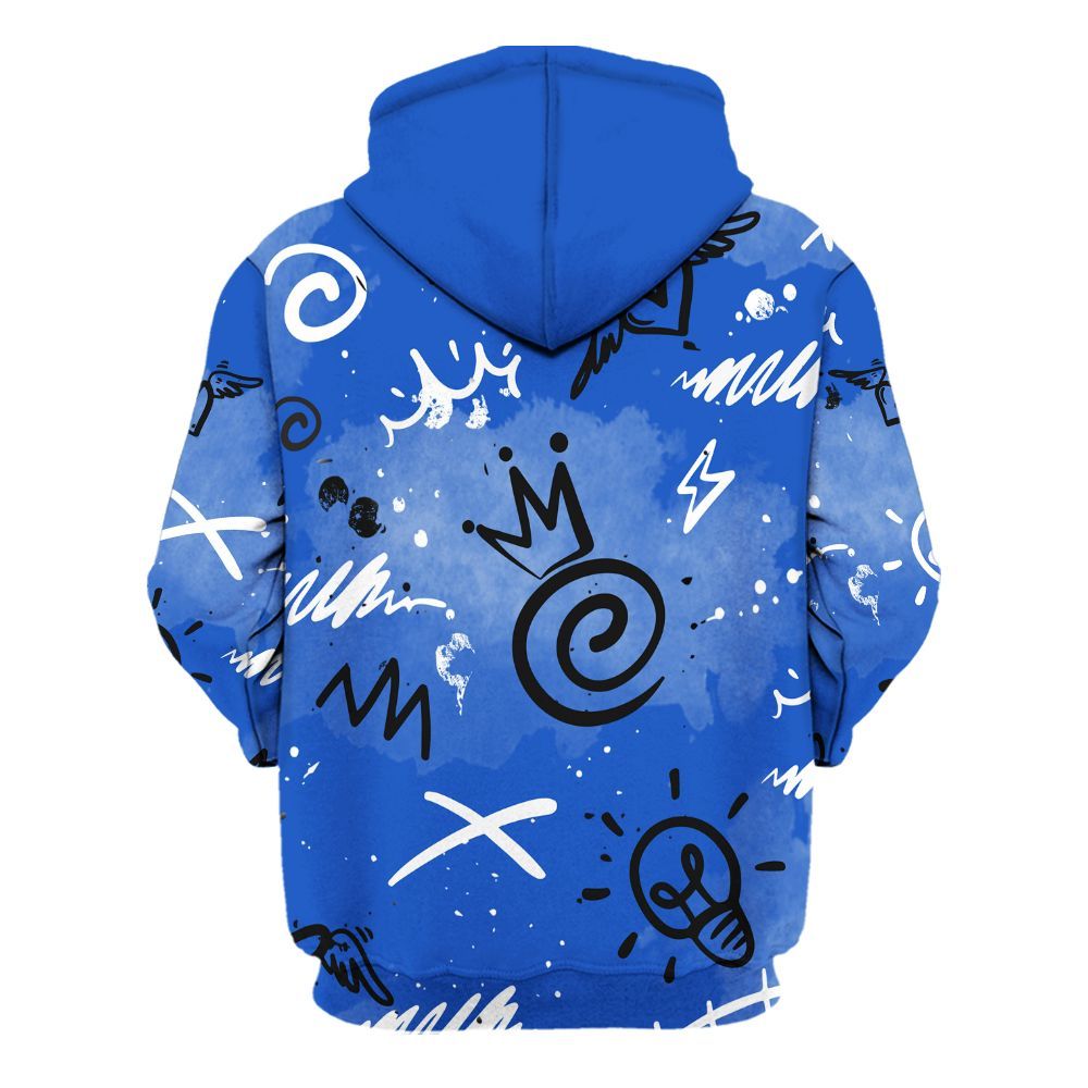 Hoodie To Match Retro Stealth 5s - Drip Been Di2ferent All Over Print