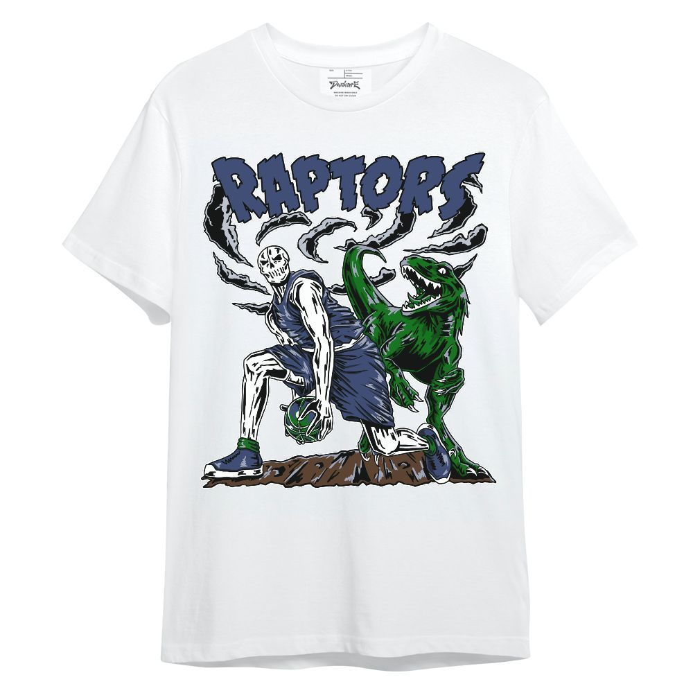 Shirt To Match Midnight Navy 13s - Raptors Skeleton Unisex Shirt