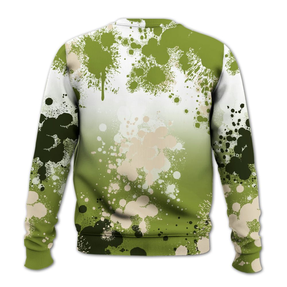 Sweatshirt To Match SB Dunk Low Asparagus - Trust No One Scary All Over Print