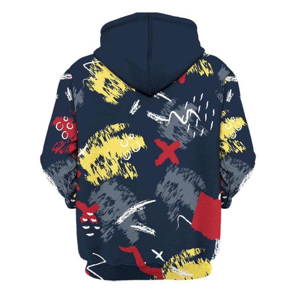 Hoodie To Match Dunk Low COJP What The 2024 - Hustle Grind Pray Graphic Street Style All Over Print