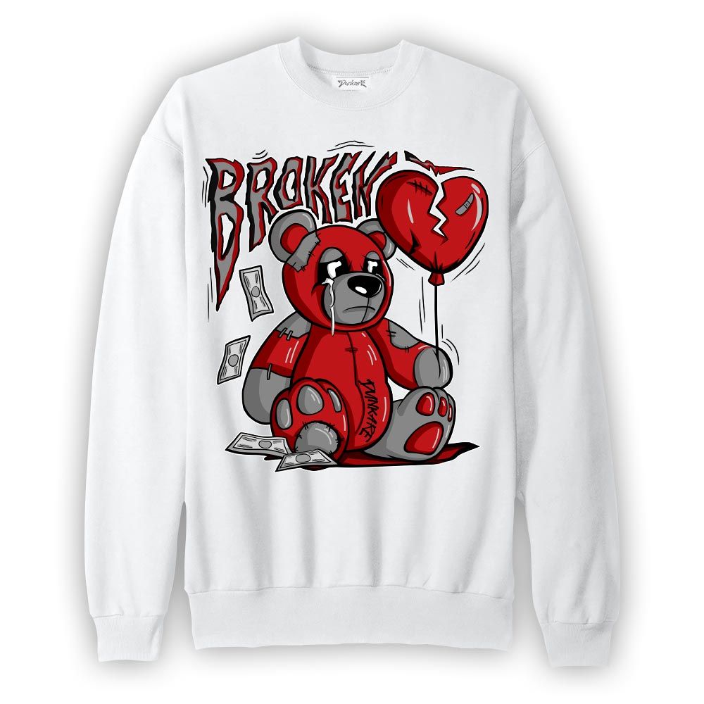 Sweatshirt To match Sweatshirt Broken Bear, Bred Reimagined 4s Sweatshirt To Match Sneaker 2304 NCMD