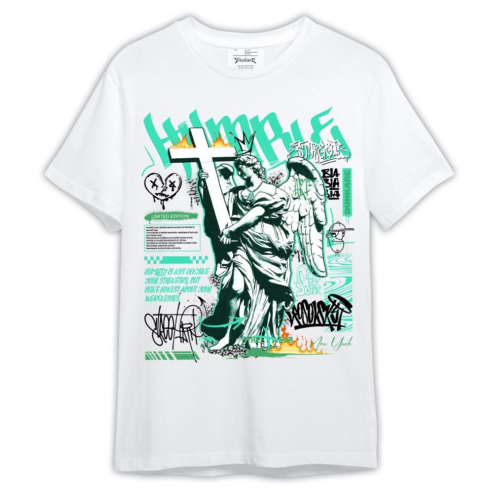 Shirt To Match Black Green Glow 3s - Graphic Humble Shirt Green Glow 3s Outfit