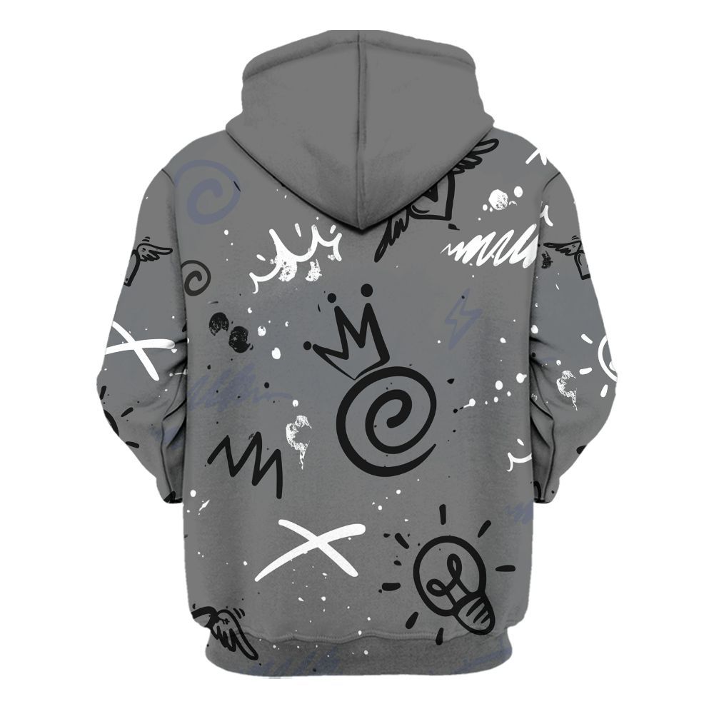 Hoodie To Match Cool Grey 6s - Drip Been Di2ferent All Over Print