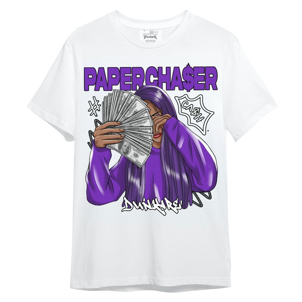 Shirt To Match Retro Dark Iris 3s - PaperChase Unqiue Unisex Shirt