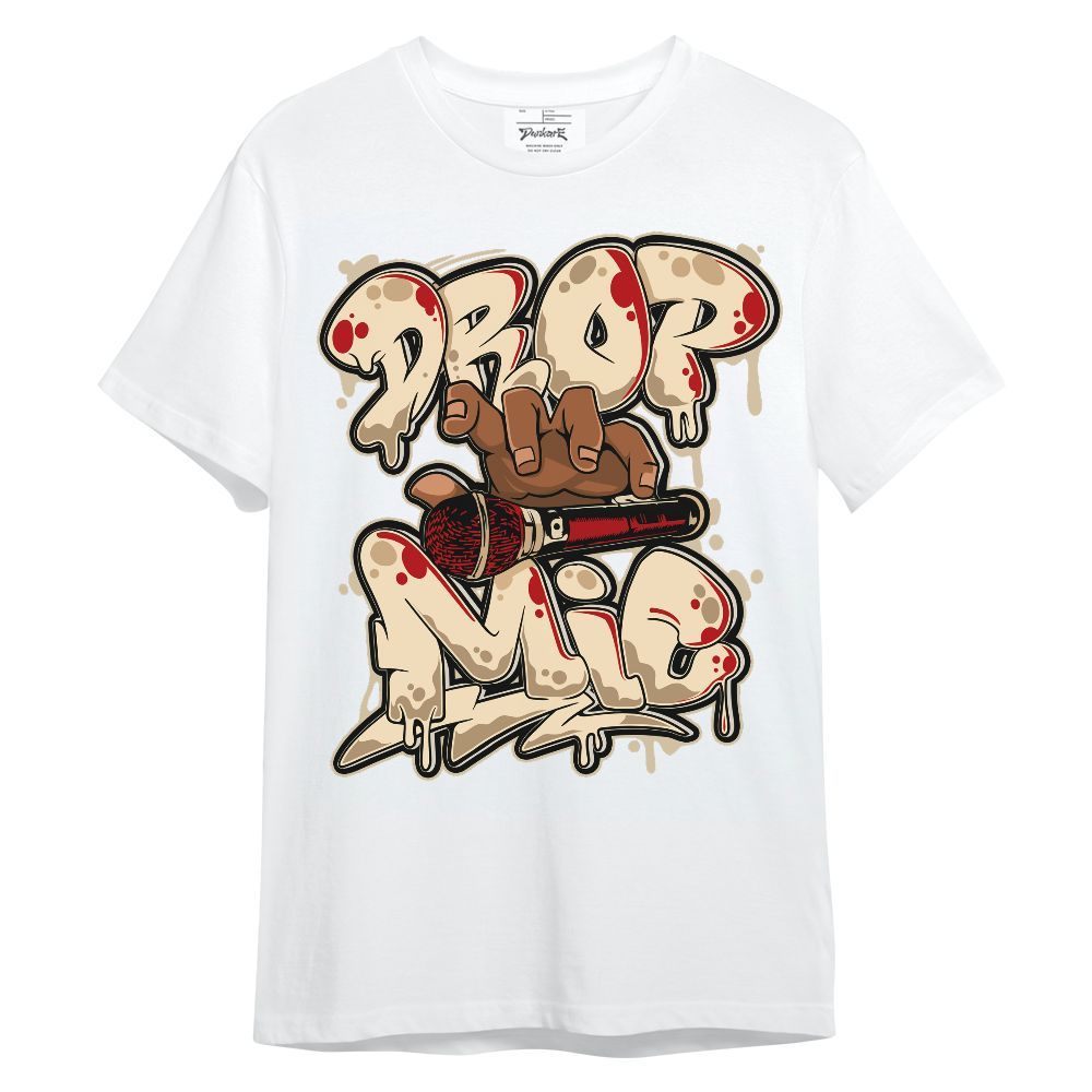 Shirt To Match Dunk Low Strawberry Waffle - Drop Mic Unisex Shirt
