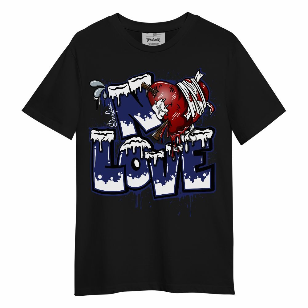 Shirt To Match Midnight Navy 11s - Drip No Love Streetwear Unisex Shirt