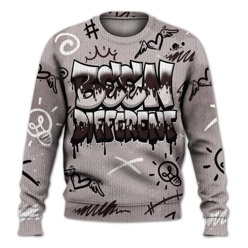 Sweater To Match AMM Air Smokey Mauve 6s - Drip Been Di2ferent Graphic