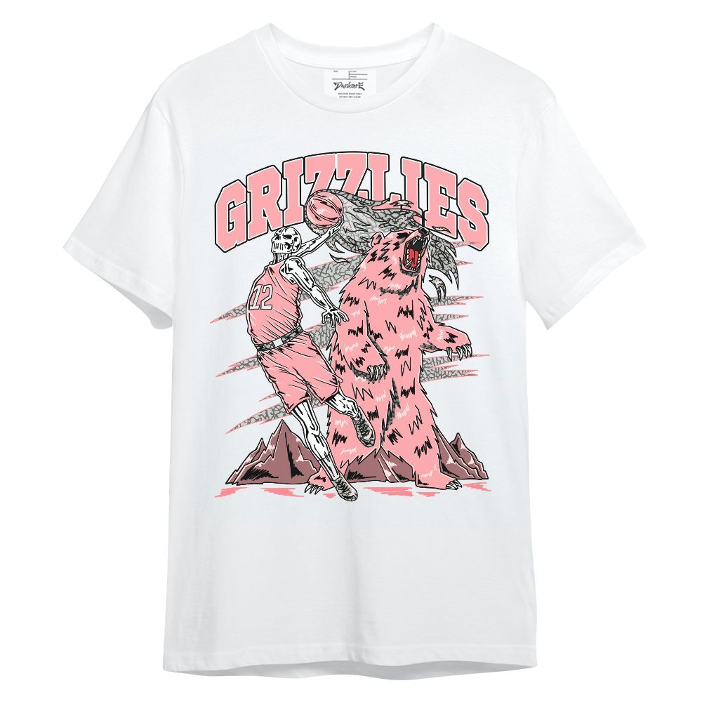Shirt To Match Retro Wings 3s - Grizzly Bear Skeleton Unisex Shirt