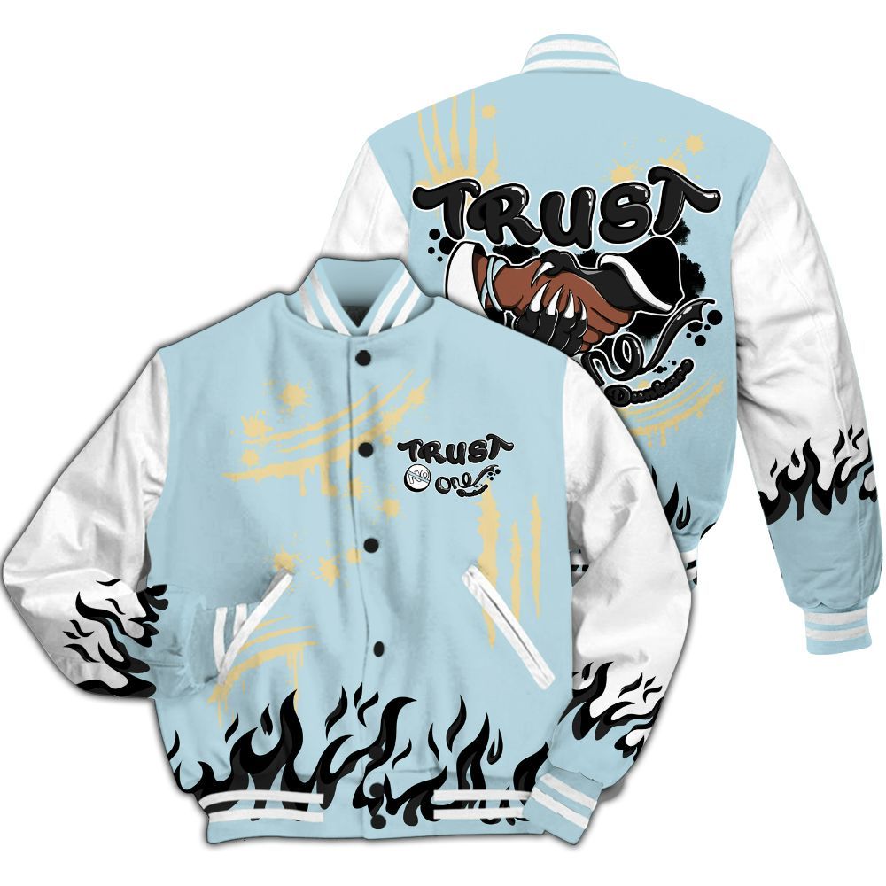 Varsity Jacket To Match Low Year Of The Snake 11s - Graphic Trust No One All Over Print