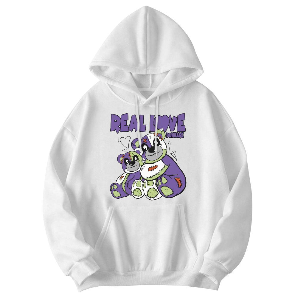 Sweatshirt To Match Canyon Purple 4s - Sincere Fondness Bear Graphic