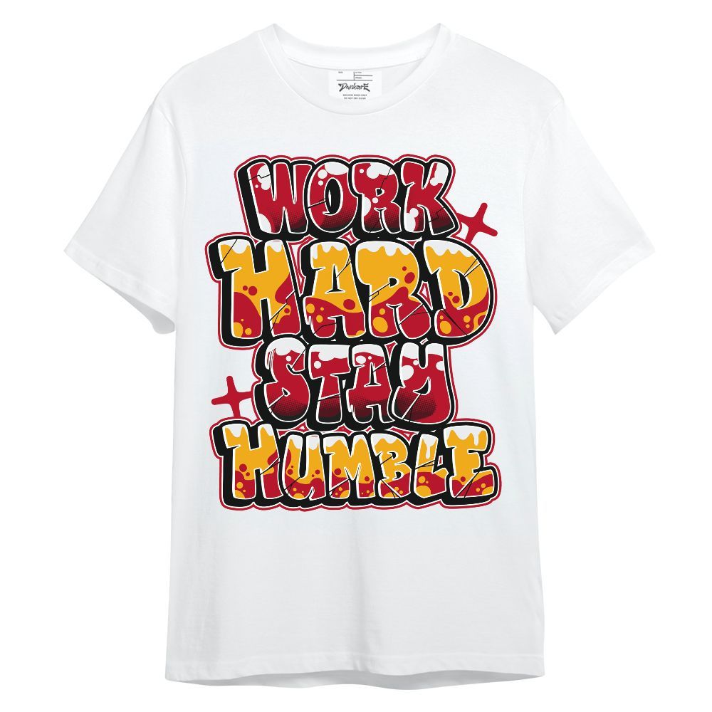 Shirt To Match Cardinal 7s - Working Hard And Humble Graphic Unisex Shirt