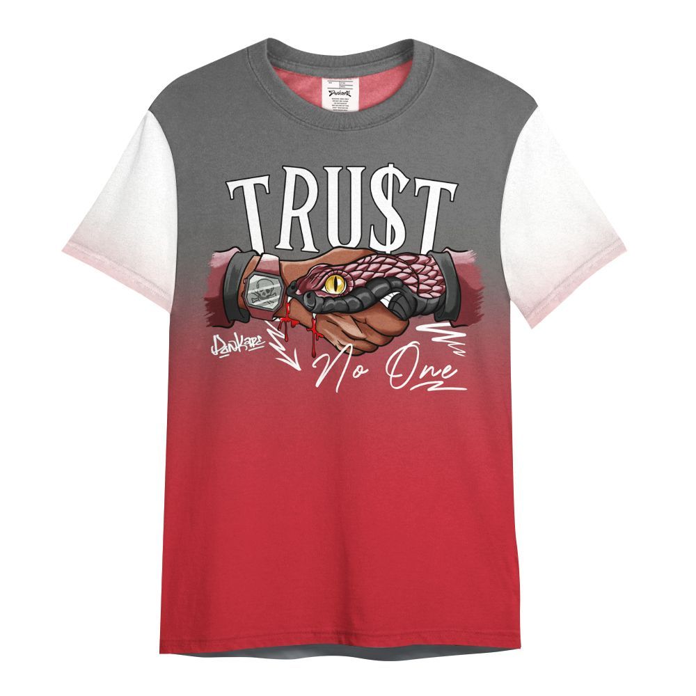 Shirt To Match Bunny 2025 8s - Snake Trust No One Drip All Over Print