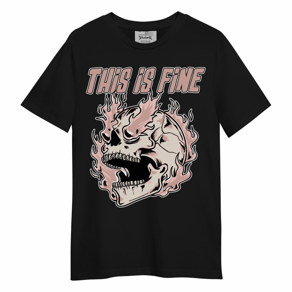 Shirt To Match Low Legend Pink 11s - Blazing Skull Unisex Shirt
