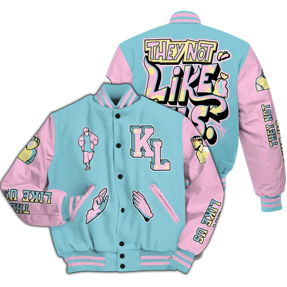 Varsity Jacket To Match SB Dunk Low Visty - Dislike Us Graphic All Over Print