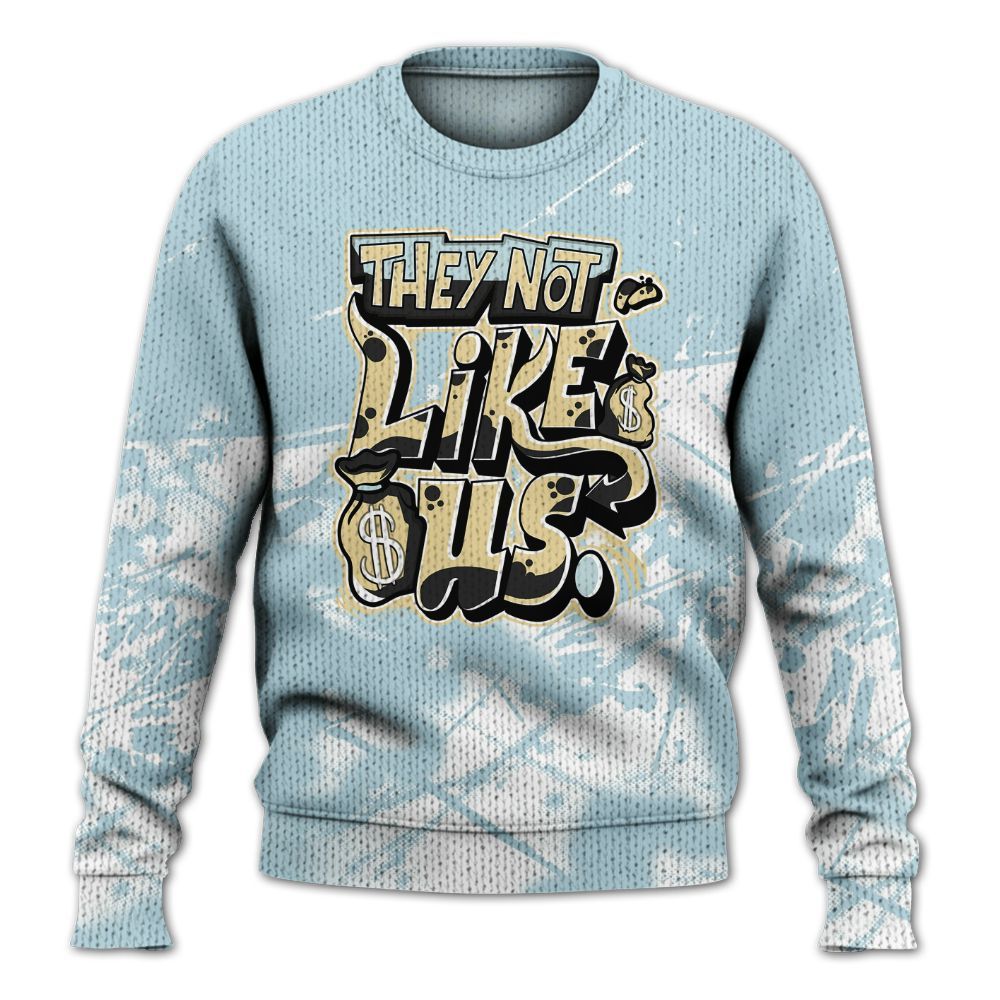 Knitted Sweater To Match Low Year Of The Snake 11s - Dislike Us Graphic