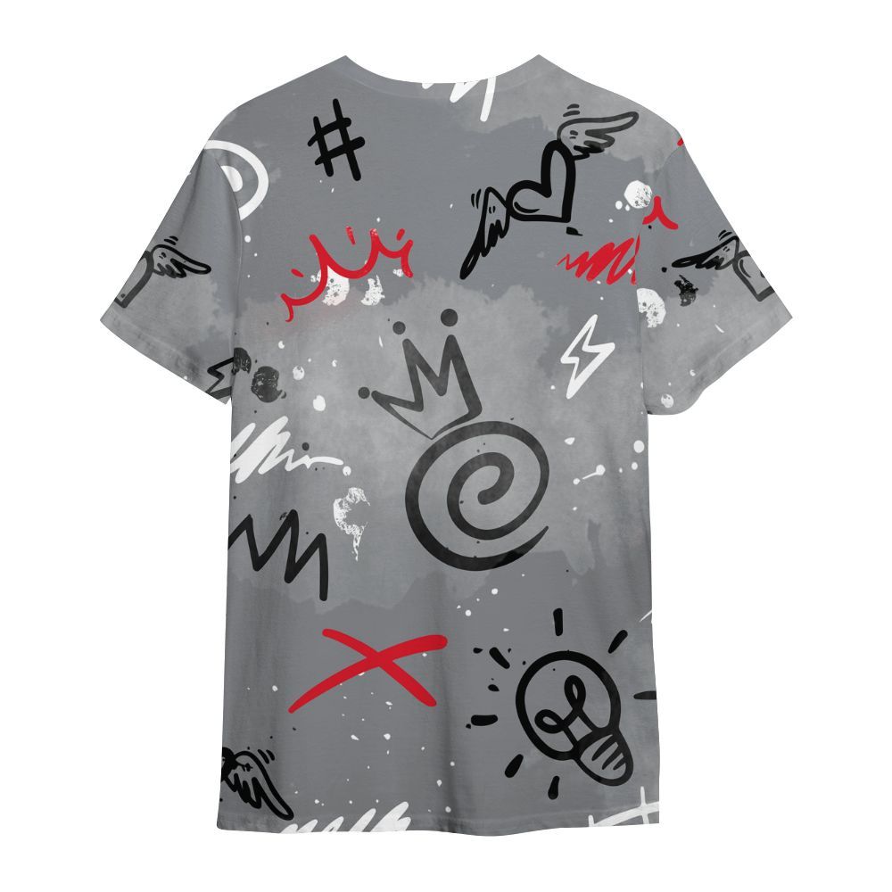 Shirt To Match Black Cement 3s - Drip Been Di2ferent All Over Print