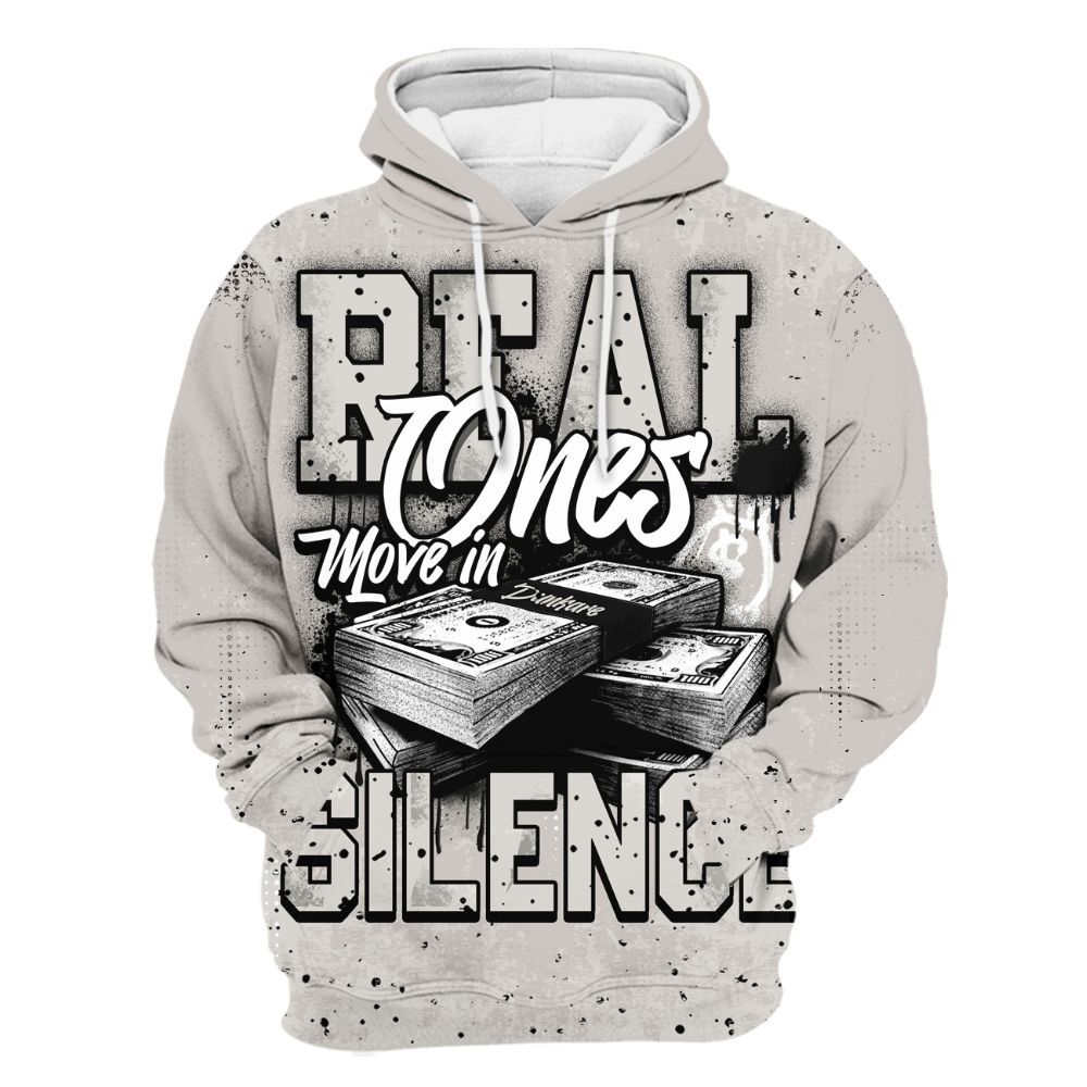 Hoodie To Match The Classic 40s - Move In Silence Money Street Retro All Over Print