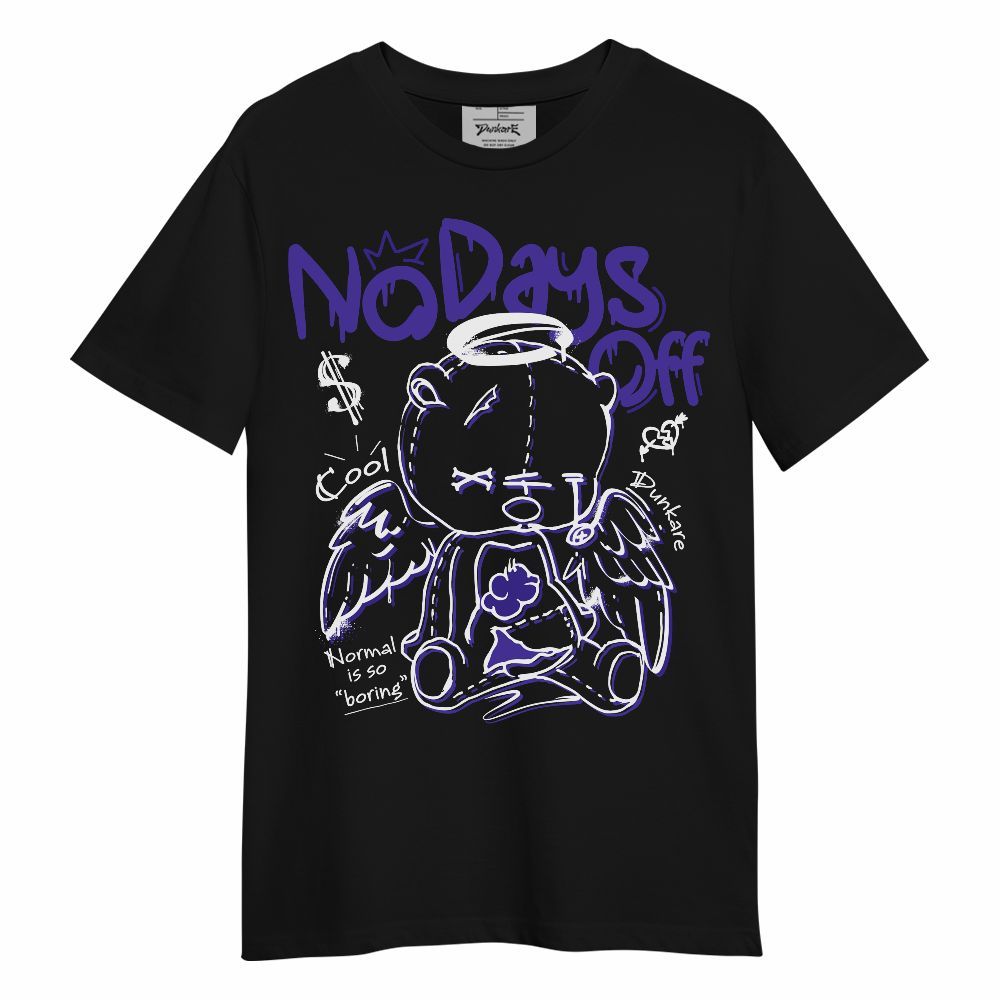 Shirt To Match Field Purple 12s - No Days Off Unisex Shirt