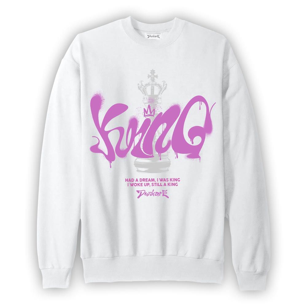 Sweatshirt To match Hyper Violet 4s Sweatshirt - Graffiti Chess King Graphic 0205 NMP
