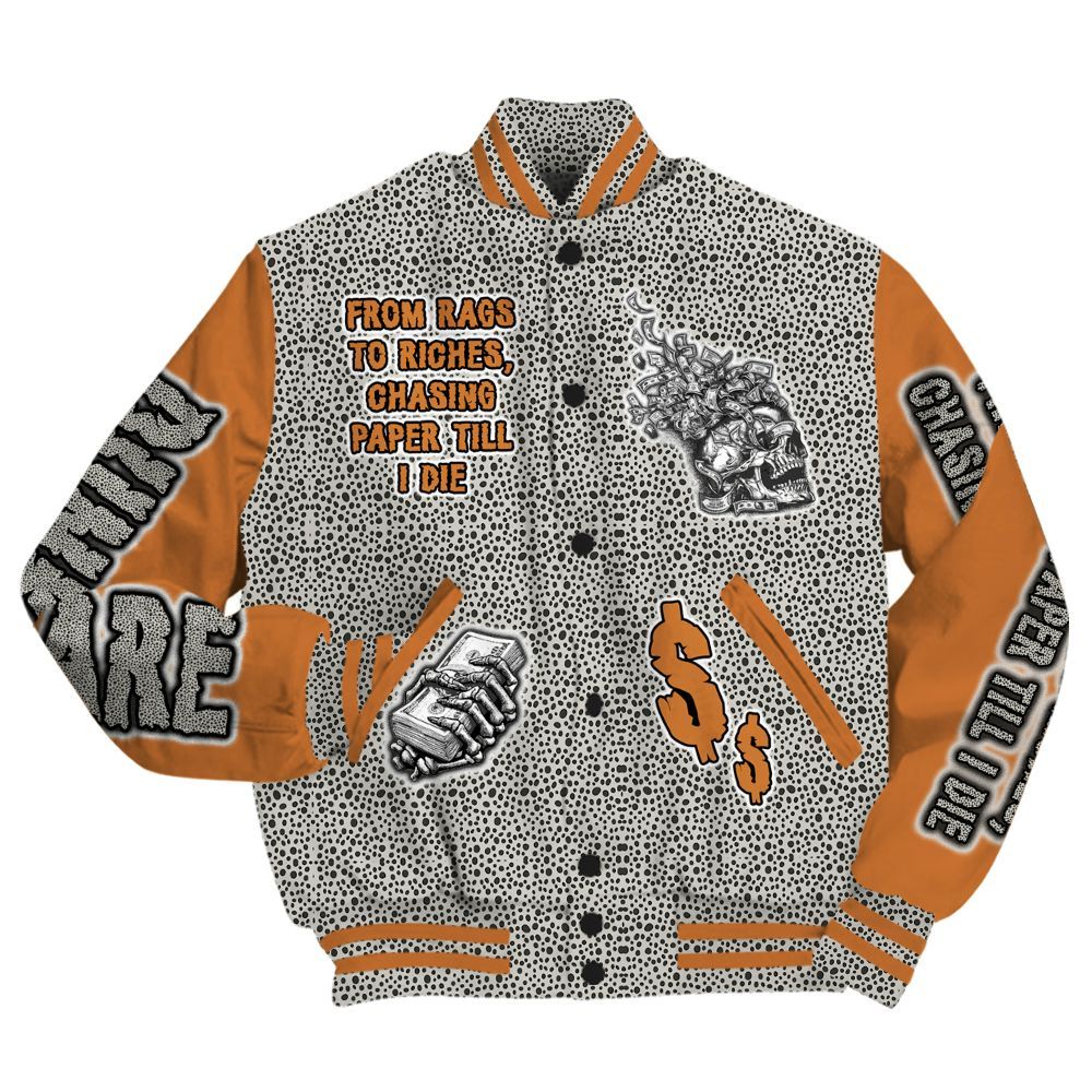 Varsity Jacket To Match Air Max 1 Safari 2024 - From Rags To Riches All Over Print