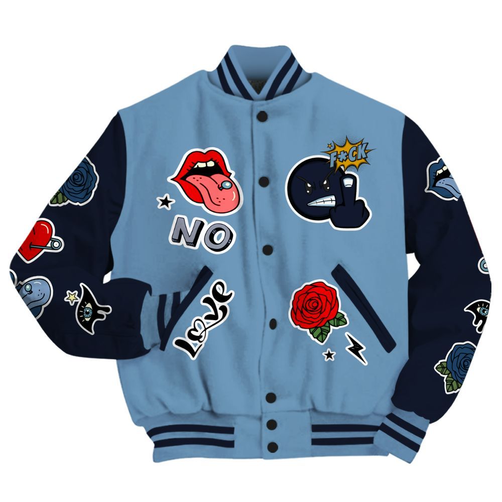 Varsity Jacket To Match High OG First In Flight 1s - FK Around Find Out All Over Print