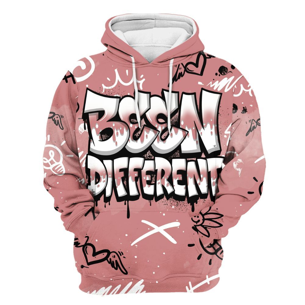 Hoodie To Match Low OG Rust Pink 1s - Drip Been Di2ferent All Over Print