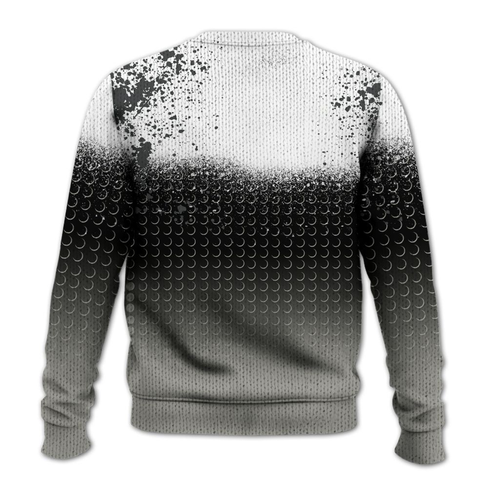 Knitted Sweater To Match High Satin Shadow 1s - Halftone Time Is Money