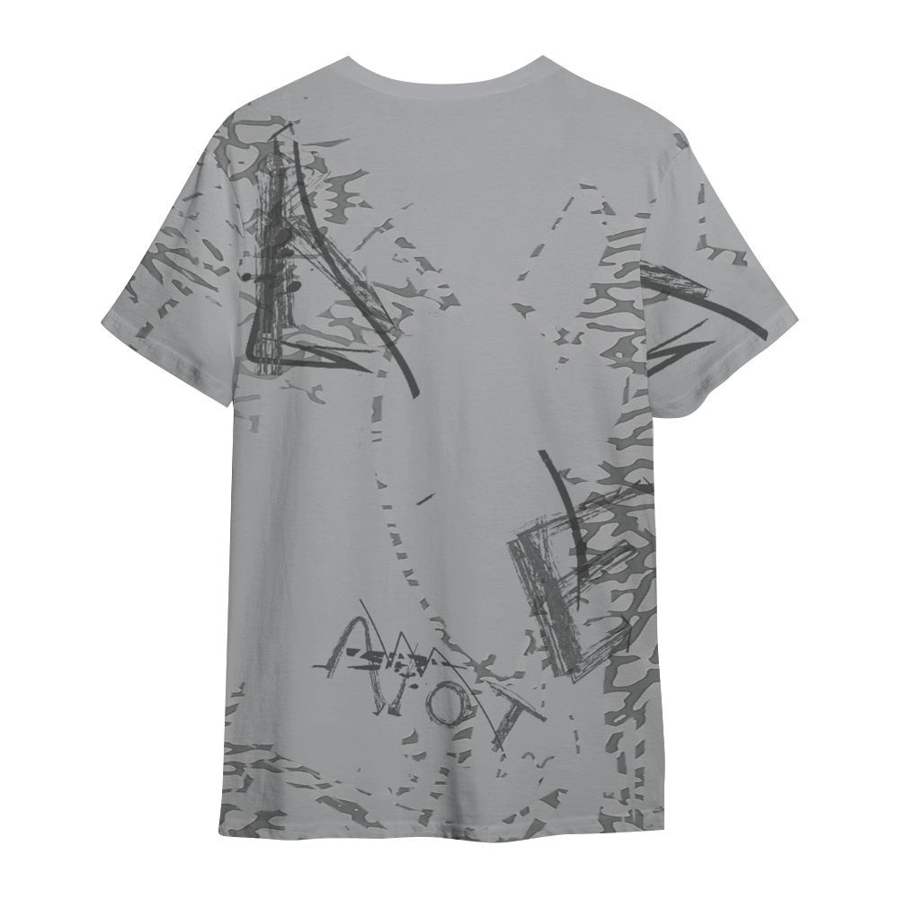 Shirt To Match Black Cement 3s - Allen Answer Skeleton Messyz All Over Print