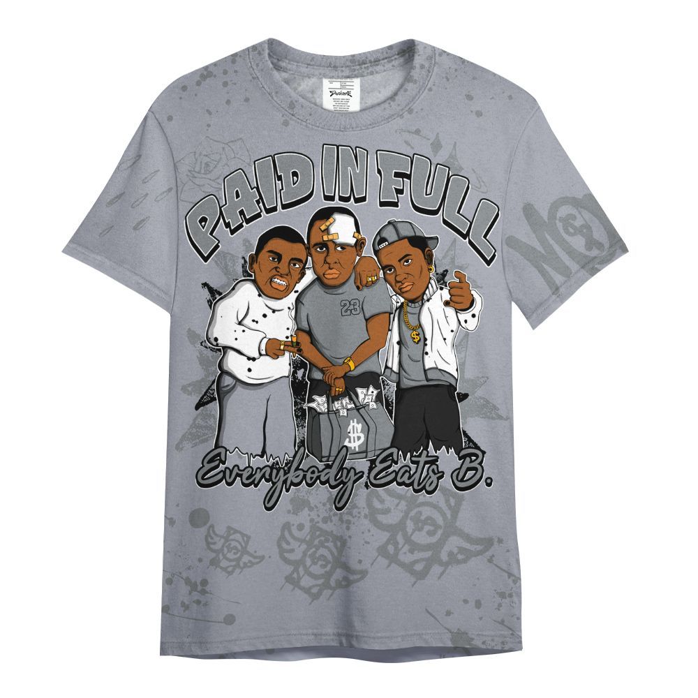 Shirt To Match Kobe 9 Elite Low Beethoven - Everybody Paid In Full Crayon All Over Print